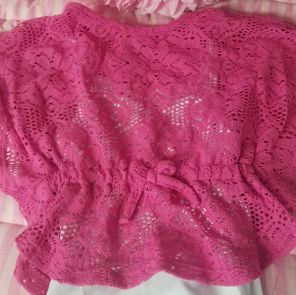 2 Piece Top Lacy Belle Top with Tank Undershirt